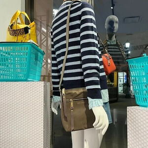 Marc Jacobs M0016280 North South Nylon Shoulder/Crossbody Bag in Loam Soil